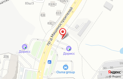 АЗС в Чебоксарах на карте