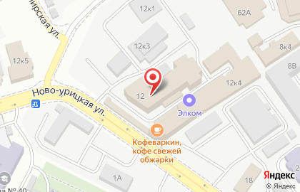 Эффект плюс на Новоурицкой улице на карте