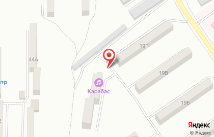 Каравай на проспекте Строителей на карте