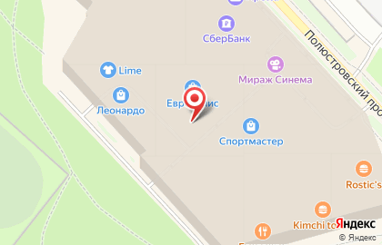 Yota в Санкт-Петербурге на карте