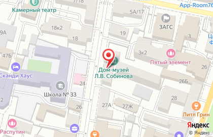 Шёлк на улице Собинова на карте