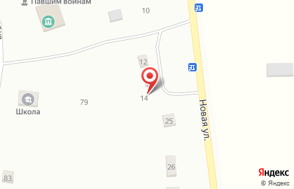 Почта России, АО на Новой улице на карте