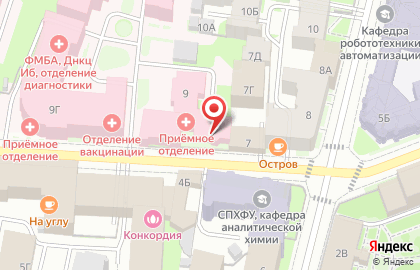 НИИ детских инфекций, ФГБУ на карте