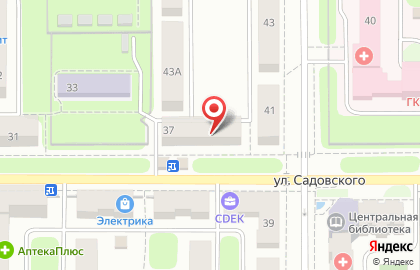 Парикмахерская Family на улице Садовского на карте