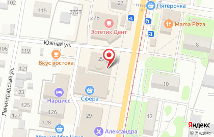 Салат на улице Гагарина на карте
