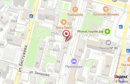Банкомат ББР Банк, филиал в г. Владивостоке в Фрунзенском районе на карте