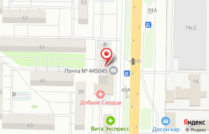 Медицинский центр Доброе сердце на карте