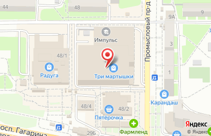 TREND на проспекте Гагарина на карте