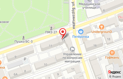 Комитет по физической культуре и спорту Администрации г. Оренбурга на карте