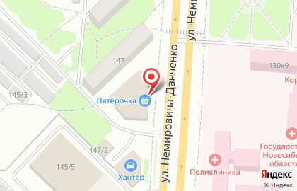Фирменный магазин Kruger Haus на улице Немировича-Данченко на карте