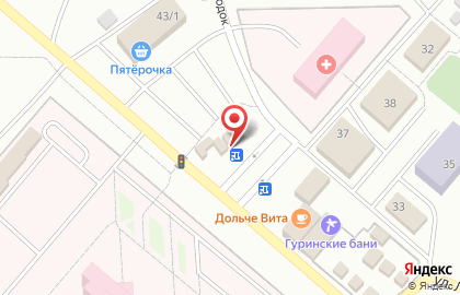 Продовольственный магазин Орбита на улице Лесного городка на карте