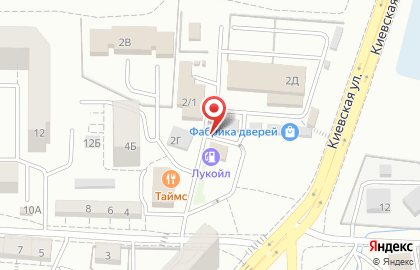 АЗС ЛУКОЙЛ на Тихорецкой улице на карте