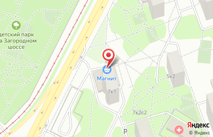 Супермаркет Магнит в Москве на карте