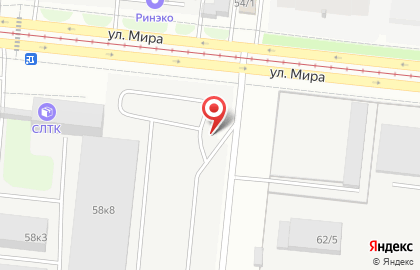 Автостоянка в Новосибирске на карте