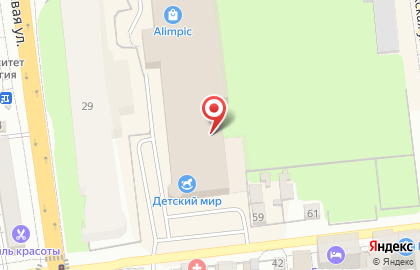Батутово на Боевой улице на карте