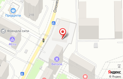 Bosch Service на Олонецкой улице на карте