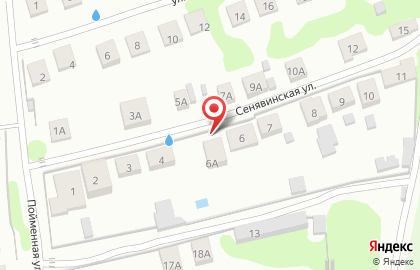 Торговая компания Сателлит в Автозаводском районе на карте