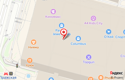 Магазин посуды Gipfel на метро Пражская на карте