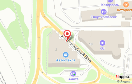 Центр установки автостекла в Кировском районе на карте