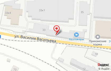 Оптовая фирма на улице Василия Васильева на карте
