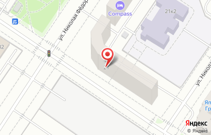 Стоматологическая клиника Денталь на улице Николая Семёнова на карте