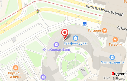 ЮниКредит Банк в Санкт-Петербурге на карте