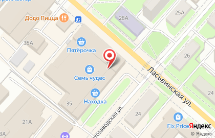 Магазин чая Чайный домик на Автозаводской улице на карте