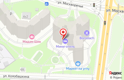 Мини-отель Москворечье на карте