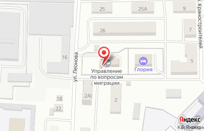 Отдел Управления Федеральной миграционной службы России по Волгоградской области на карте