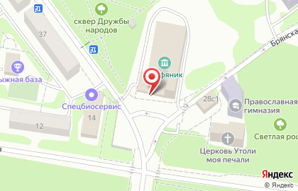 Дом культуры и творчества Торфяник на улице Малышева на карте
