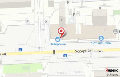 Парикмахерская в Москве на карте