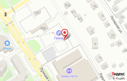 Шиномонтажная мастерская в Новосибирске на карте