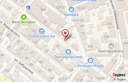Магазин товаров для шитья и рукоделия Все для шитья на карте