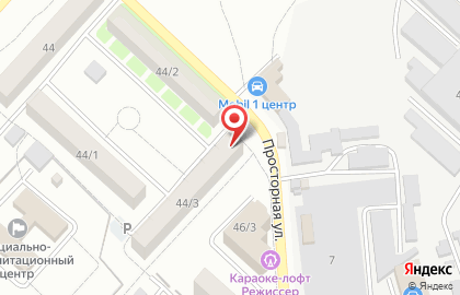 Продуктовый магазин в Оренбурге на карте