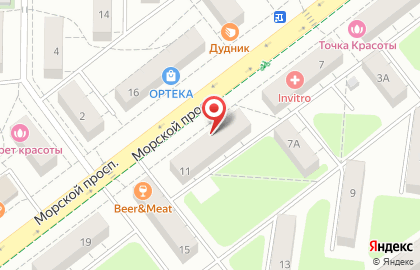 Комфорт в Новосибирске на карте