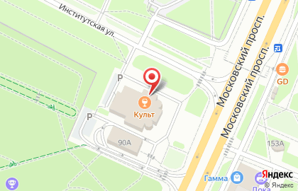 Сеть супермаркетов Магнит в Красноперекопском районе на карте