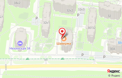 Кафе быстрого питания Just Food на карте