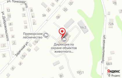 Дирекция по охране объектов животного мира и особо охраняемых природных территорий на карте