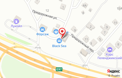 Автомойка Black Sea на карте