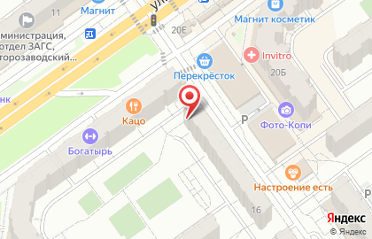 Интернет-магазин Лабиринт в Тракторозаводском районе на карте