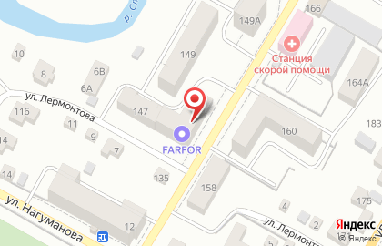 Доставка еды Farfor на улице Карла Маркса на карте
