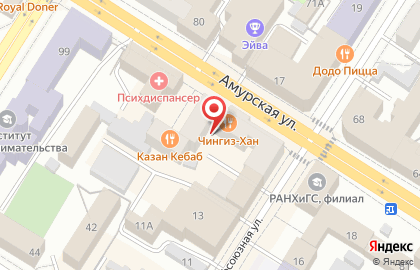 Управление по недропользованию по Забайкальскому краю на карте