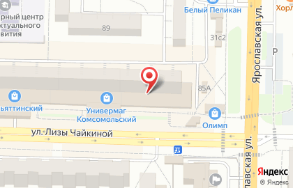 DNS на улице Лизы Чайкиной на карте