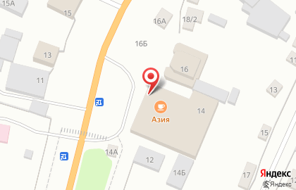 Кафе Азия на улице Ленина на карте
