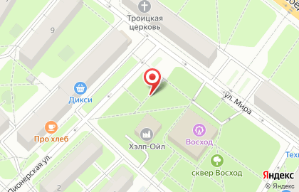 Хэлп-ойл на карте