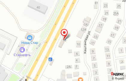 Авеню на проспекте Кулакова на карте