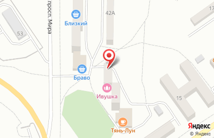 EKG на улице Мира на карте