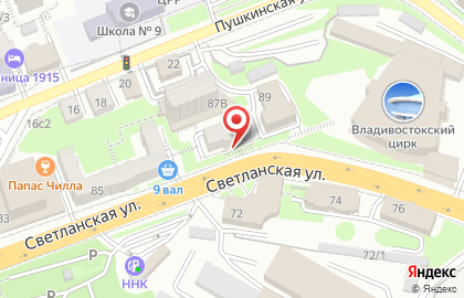 Туристическое агентство Anex Tour в Ленинском районе на карте