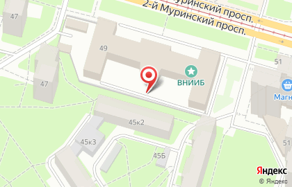 ЭКЛИПС (Санкт-Петербург) на 2-ом Муринском проспекте на карте