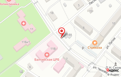 Клер на улице Чехова на карте